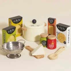 Organic Wooden Pasta Set - 12 Pieces