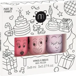 Party Nail Polish 3 Pack for Kids