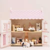 7 Piece Dollhouse Family Wooden Dolls