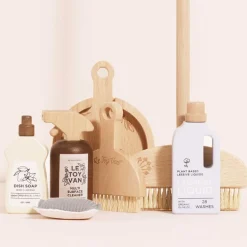 7 Piece Eco-friendly Wooden Cleaning Set