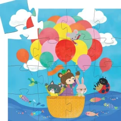 16-Piece Hot Air Balloon Jigsaw Puzzle