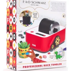 22 Piece Professional Rock Tumbler with Clay & Gemstones