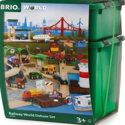 106 Piece Railway World Deluxe Train Set