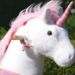 Pink Model U Ride-On Unicorn - 7+ Years