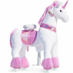 Pink Model U Ride-On Unicorn - 7+ Years
