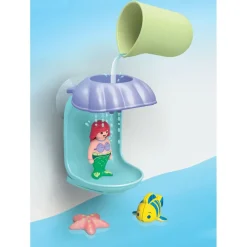 Playmobil Junior & Disney: Ariel's Shell Shower Playset
