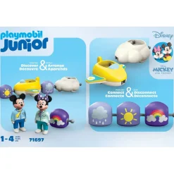 Playmobil Junior & Disney: Mickey Mouse's & Minnie Mouse's Cloud Ride