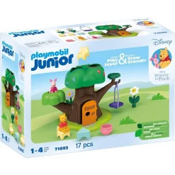 Playmobil Junior & Disney: Winnie the Pooh's & Piglet's Tree House Playset