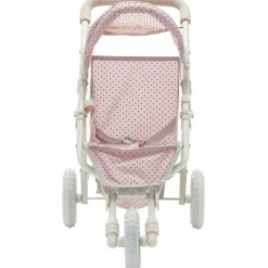 Polka Dots Princess Baby Doll Jogging Stroller - Pink