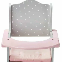 Polka Dots Princess Baby Doll High Chair - Grey