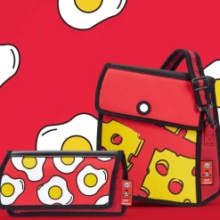Pop Art Egg Purse - Red