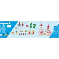 Princess Castle Playset with Royal Couple