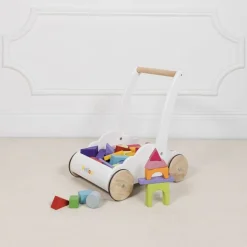 Rainbow Baby Walker & Puzzle - 45 Blocks