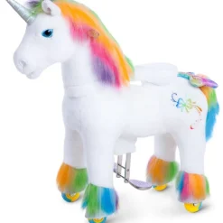 Rainbow Model X Ride-On Unicorn - 4-7 Years