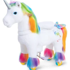 Rainbow Model X Ride-On Unicorn - 3-4 Years