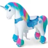 Rainbow Unicorn Model Y Ride on Toy - 4-7 Years