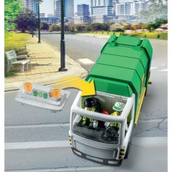 Recycling Truck with Accessories and 2 Figures