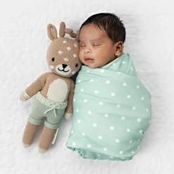 Regular 20" Elliott the Fawn Hand-Knit Doll