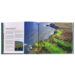 Remarkable Golf Courses Book Leather Edition