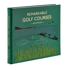Remarkable Golf Courses Book Leather Edition