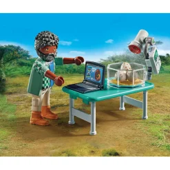 Research Camp with Dinosaurs Playset