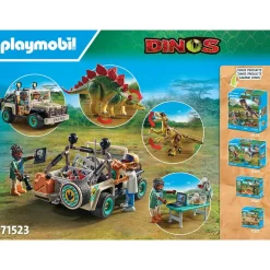 Research Camp with Dinosaurs Playset