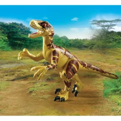 Research Camp with Dinosaurs Playset