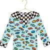 Retro Hot Wheels - Long Sleeve Reversible Kids Jacket