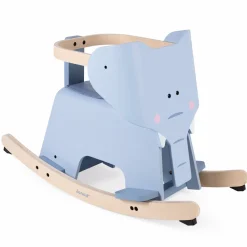 Rocking Elephant with Removable Support