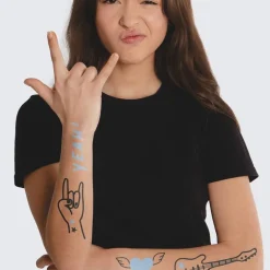 Rock 'N Roll Tattoo Pen Set for Kids
