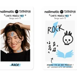 Rock 'N Roll Tattoo Pen Set for Kids