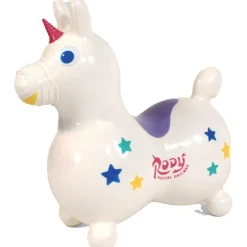 Rody Magical Unicorn Inflatable Bouncer Ride-on With Pump