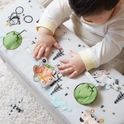 Rolling Along Square Interactive Chair - Neutral