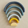 Simply Semicircles Wood Stacker Toy