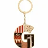 Small Initial FAO Keychain - Letter G