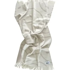 Smiley Blanket - White/Grey