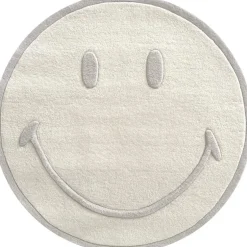 Smiley Rug - White - Small