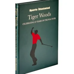 Sports Illustrated Tiger Woods 25 Year Special Edition Leather Book