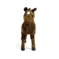 Standing Brown Horse Plush - 31.5