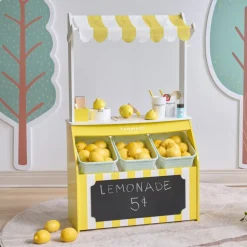 Sunny Citrus Lemonade Stand Playset with Interactive Accessories