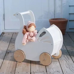 Sweet Dreams Swan Doll Pram