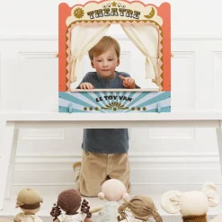Tabletop Puppet Wooden Theater