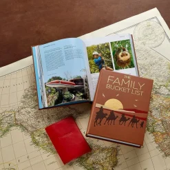 The Family Bucket List Book Leather Edition