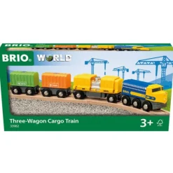 Three Wagon Cargo Train