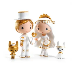 Tinyly Marguerite & Léoplold Figurines