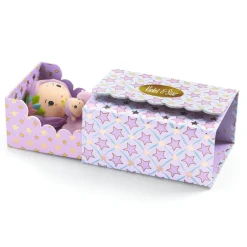 Tinyly Violet Tinyroom with Figurines