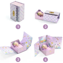 Tinyly Violet Tinyroom with Figurines