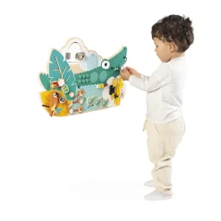 Tropik Crocodile Multi-Activity Busy Board