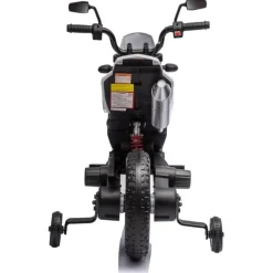 12V Aprilia Motorcycle 1 Seater Ride On for Kids - White