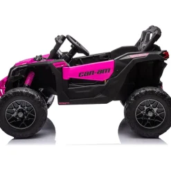 24V Can Am Maverick 1-Seater UTV Ride On - Pink